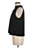 Ann Taylor LOFT Black Sleeveless Blouse Size M - photo 5