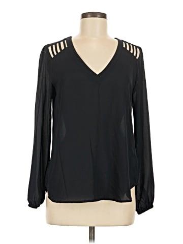 Lily White Long Sleeve Blouse (view 1)
