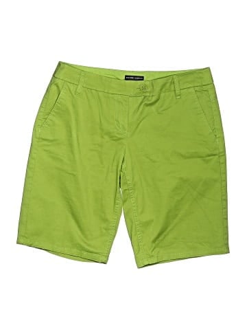 New York & Company Khaki Shorts (view 1)