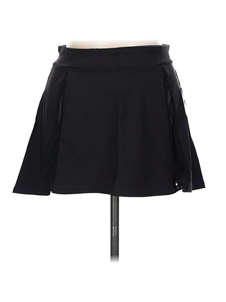 Pre-owned Danskin Casual Skirt In Black