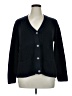 Lands' End 100% Cotton Black Cardigan Size XL (petite) - photo 1