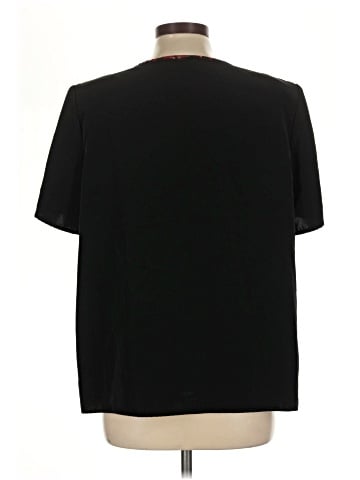 Susan Graver Short Sleeve T-Shirt (view 2)