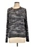 Lucky Brand Camo Gray Pullover Sweater Size L - photo 1
