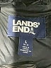 Lands' End 100% Nylon Solid Black Snow Jacket Size 10 - photo 3