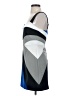 BCBGeneration Color Block Blue Cocktail Dress Size S - photo 5