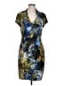 Cache Print Blue Casual Dress Size L - photo 1
