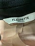 Fleurette 100% Wool Black Wool Coat Size S (estimated) - photo 3