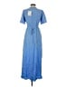 Seraphine Blue Casual Dress Size 2 Maternity - photo 2