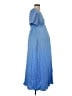 Seraphine Blue Casual Dress Size 2 Maternity - photo 4