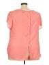 Torrid Orange Short Sleeve Top Size 3X Plus (3) - photo 2