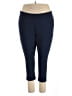 Roaman's Solid Blue Active Pants Size 26 (2X) - photo 1