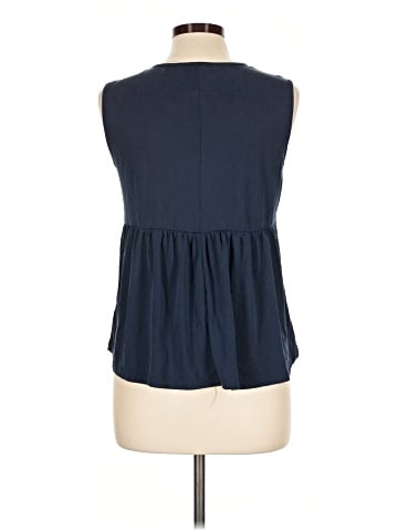Blue Rain Sleeveless T-Shirt (view 2)