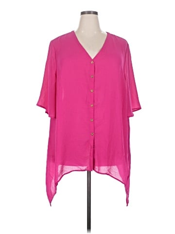 Catherines Short Sleeve Blouse (view 1)