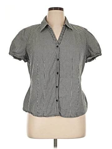 St. John's Bay Short Sleeve Blouse (view 1)