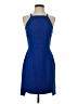 Greylin 100% Polyester Solid Blue Cocktail Dress Size S - photo 1