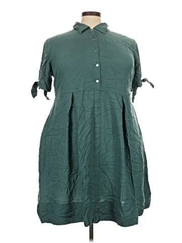 Woman Within Casual Dress (view 1)
