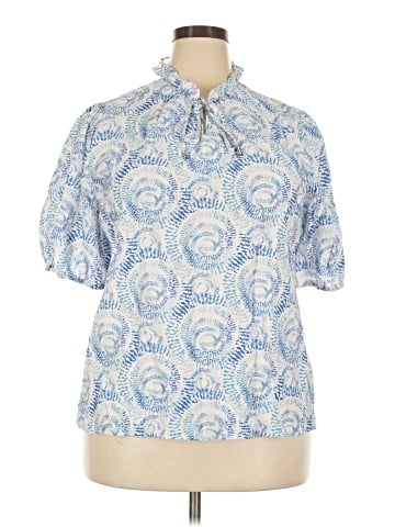 Creation Short Sleeve Blouse (view 1)
