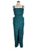 Torrid Teal Jumpsuit Size 3X Plus (3) - photo 1