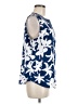 Liz Claiborne 100% Polyester Blue Sleeveless Blouse Size L (petite) - photo 4