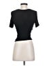LNA Black Short Sleeve Turtleneck Size S - photo 2