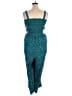 Torrid Teal Jumpsuit Size 3X Plus (3) - photo 2