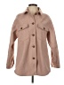 Love Tree 100% Polyester Pink Tan Coat Size S - photo 1