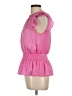 Glam Pink Sleeveless Blouse Size L - photo 5