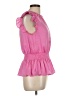 Glam Pink Sleeveless Blouse Size L - photo 4