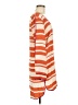 Madison Marcus Stripes Orange Casual Dress Size M - photo 4