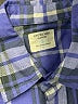 Crewcuts 100% Cotton Plaid Blue Long Sleeve Button-Down Shirt Size 8 - photo 3