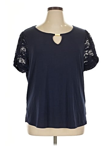 Adrienne Vittadini Short Sleeve Top (view 1)