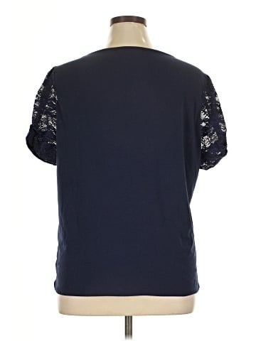 Adrienne Vittadini Short Sleeve Top (view 2)