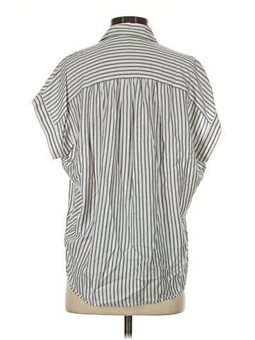 Madewell Central Shirt in Dalton Stripe (view 2)