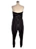 Full Circle Trends With Love Stripes Black Jumpsuit Size 3X - photo 2