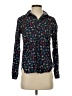Talbots Outlet Print Black Long Sleeve Blouse Size P (petite) - photo 1