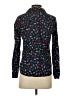 Talbots Outlet Print Black Long Sleeve Blouse Size P (petite) - photo 2