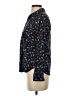 Talbots Outlet Print Black Long Sleeve Blouse Size P (petite) - photo 5