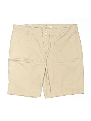 New York & Company Khaki Shorts (view 1)