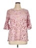 NY Collection Pink 3/4 Sleeve Blouse Size 1X - photo 1