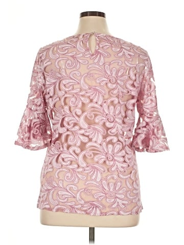 NY Collection 3/4 Sleeve Blouse (view 2)