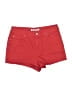 BLUE SPICE Solid Red Shorts Size 9 - photo 1