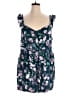 Torrid Floral Blue Romper Size 3X Plus (3) - photo 1