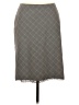 Apostrophe Argyle Gray Casual Skirt Size 6 - photo 1