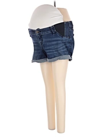Isabel Maternity Denim Shorts (view 1)