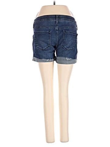 Isabel Maternity Denim Shorts (view 2)