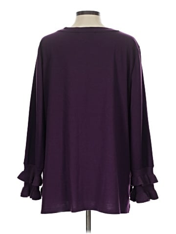 August Silk Long Sleeve Blouse (view 2)