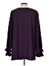 August Silk Purple Long Sleeve Blouse Size L (estimated) - photo 2