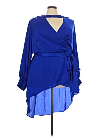 City Chic 3/4 Sleeve Blouse (view 1)
