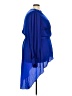 City Chic 100% Polyester Blue 3/4 Sleeve Blouse Size 22 Plus (XL) - photo 4