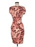 Cache Print Red Cocktail Dress Size M - photo 2
